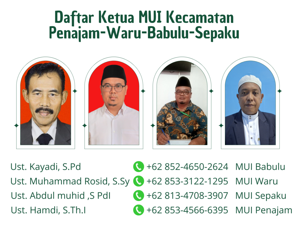 pengurus mui kecamatan